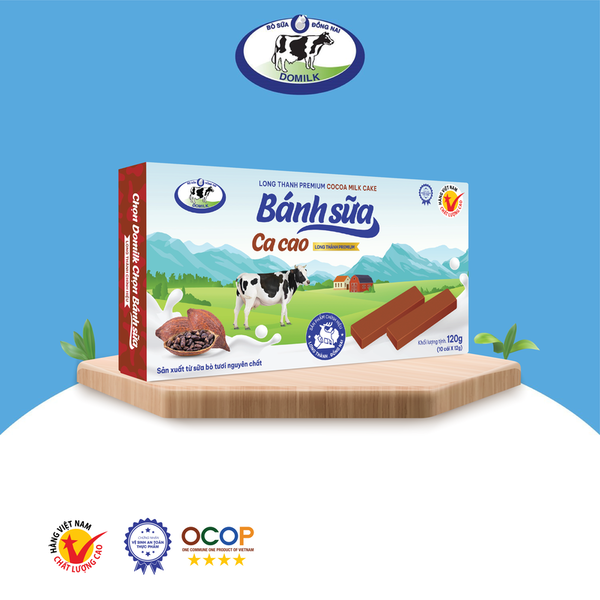 Bánh sữa Ca cao Long Thành Premium - Công Ty Cổ Phần Domilk